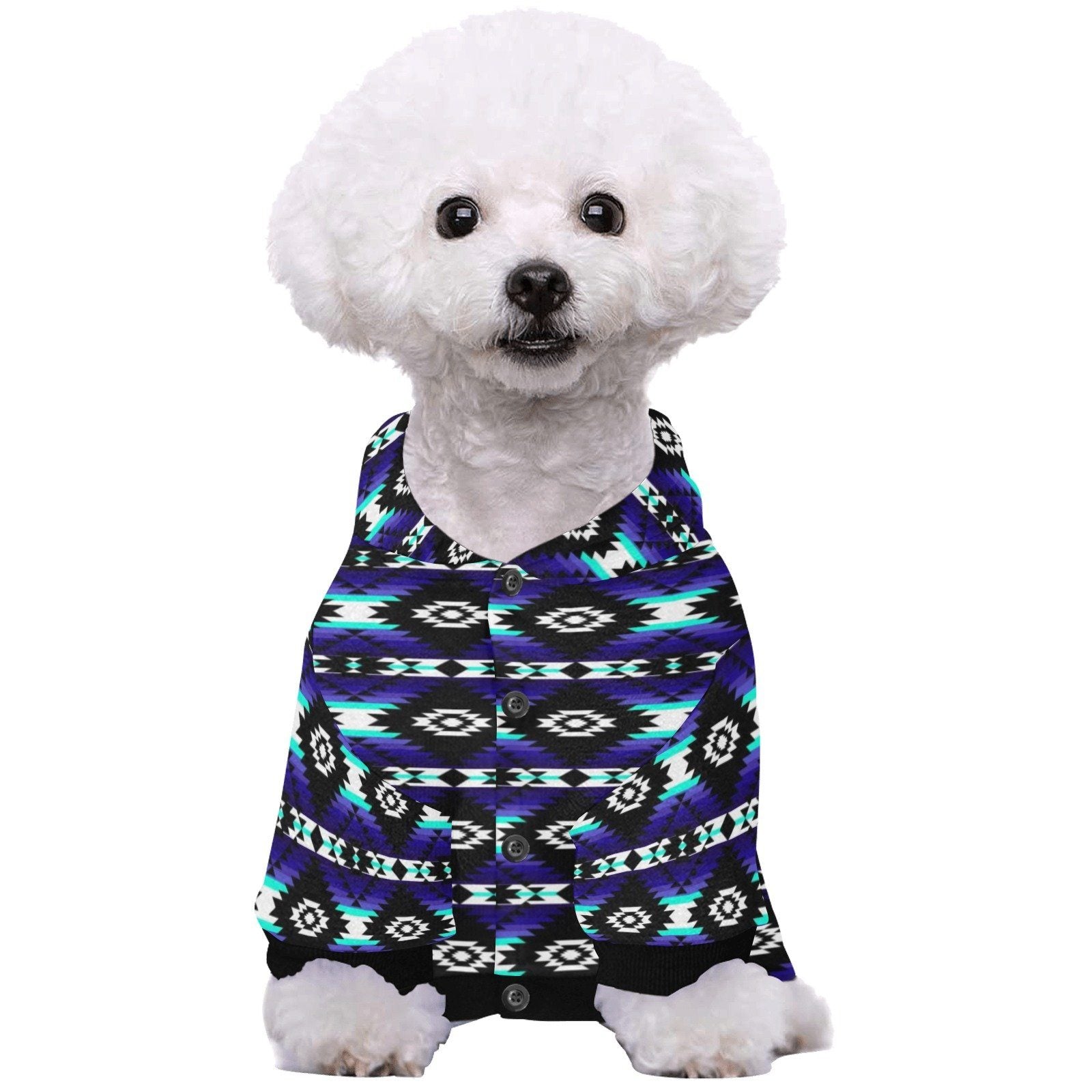 Cree Confederacy Midnight Pet Dog Hoodie Pet Dog Hoodie e-joyer
