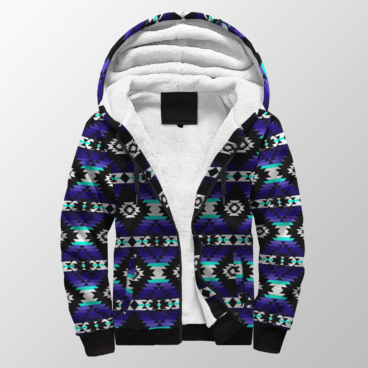 Cree Confederacy Midnight Sherpa Hoodie 49 Dzine