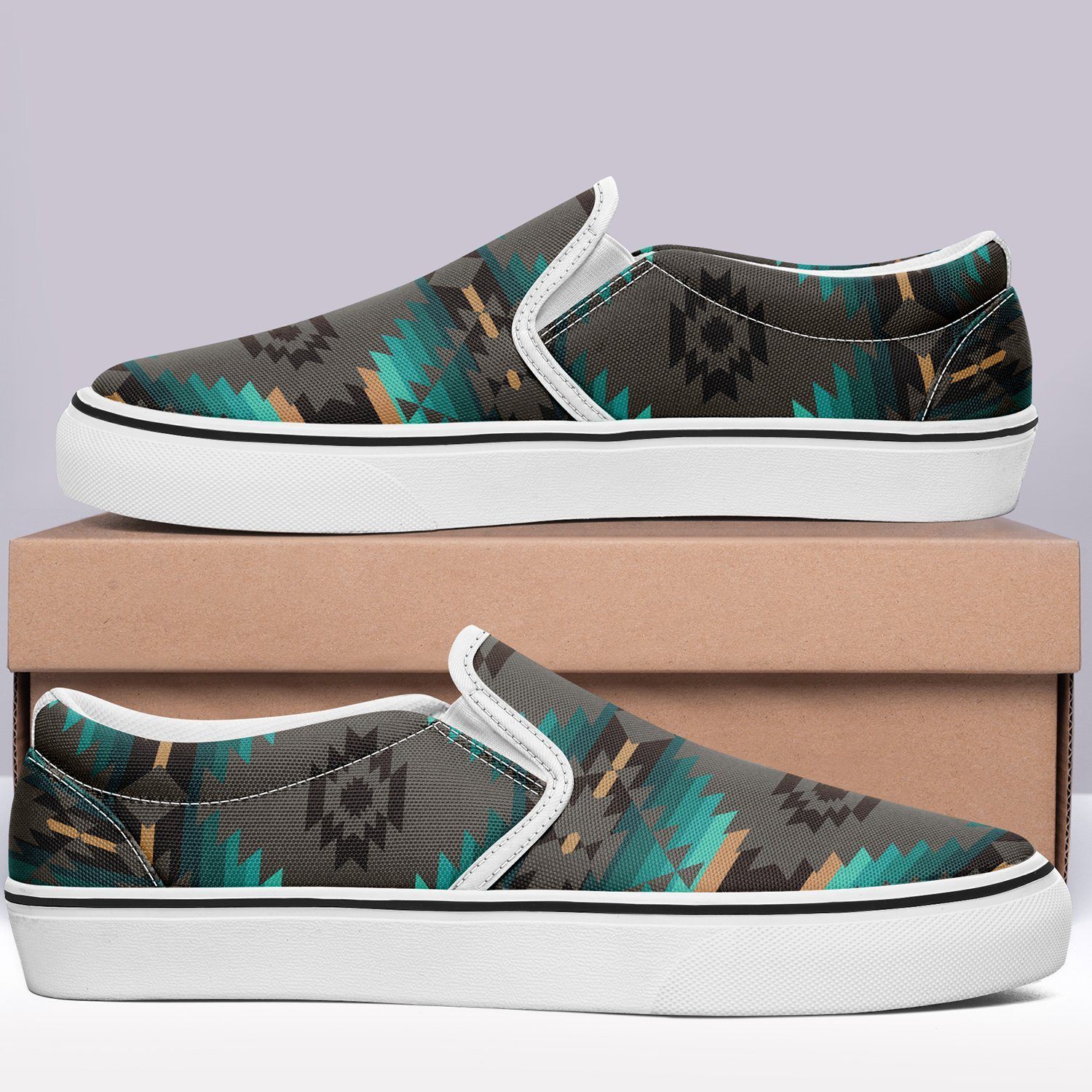 Cree Confederacy Otoyimm Kid's Canvas Slip On Shoes 49 Dzine