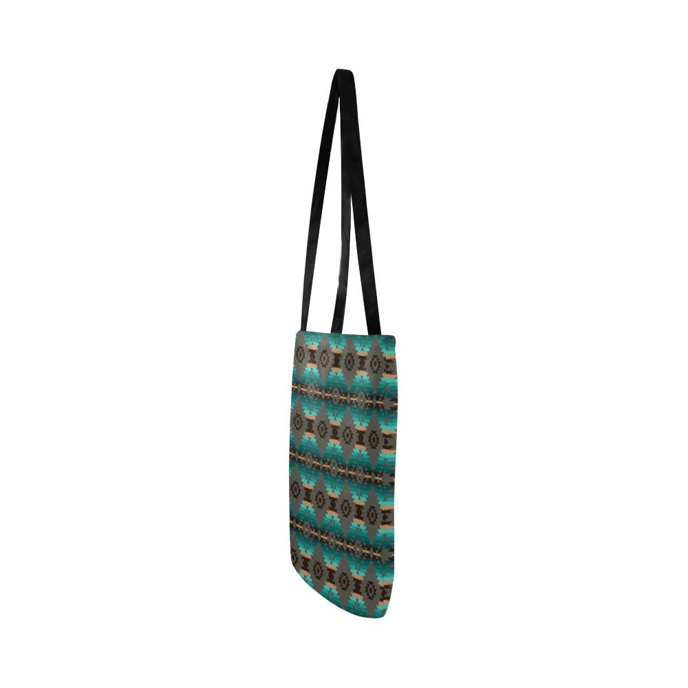 Cree Confederacy Reusable Shopping Bag Model 1660 (Two sides) Shopping Tote Bag (1660) e-joyer