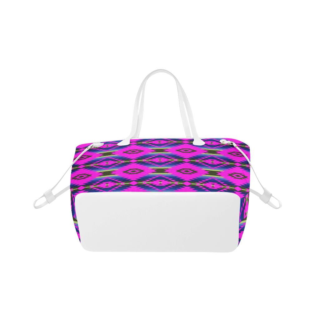 Cree Confederacy Ribbon Dress Clover Canvas Tote Bag (Model 1661) Clover Canvas Tote Bag (1661) e-joyer