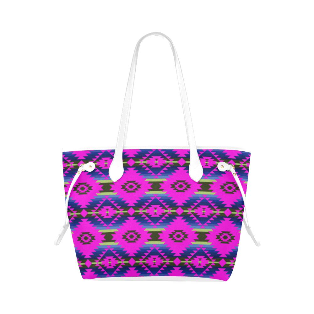 Cree Confederacy Ribbon Dress Clover Canvas Tote Bag (Model 1661) Clover Canvas Tote Bag (1661) e-joyer