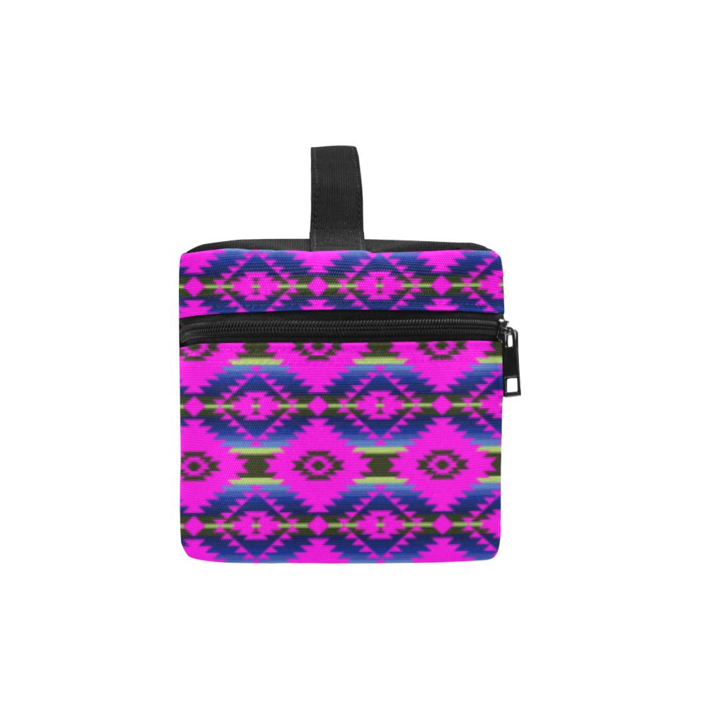 Cree Confederacy Ribbon Dress Cosmetic Bag/Large (Model 1658) Cosmetic Bag e-joyer