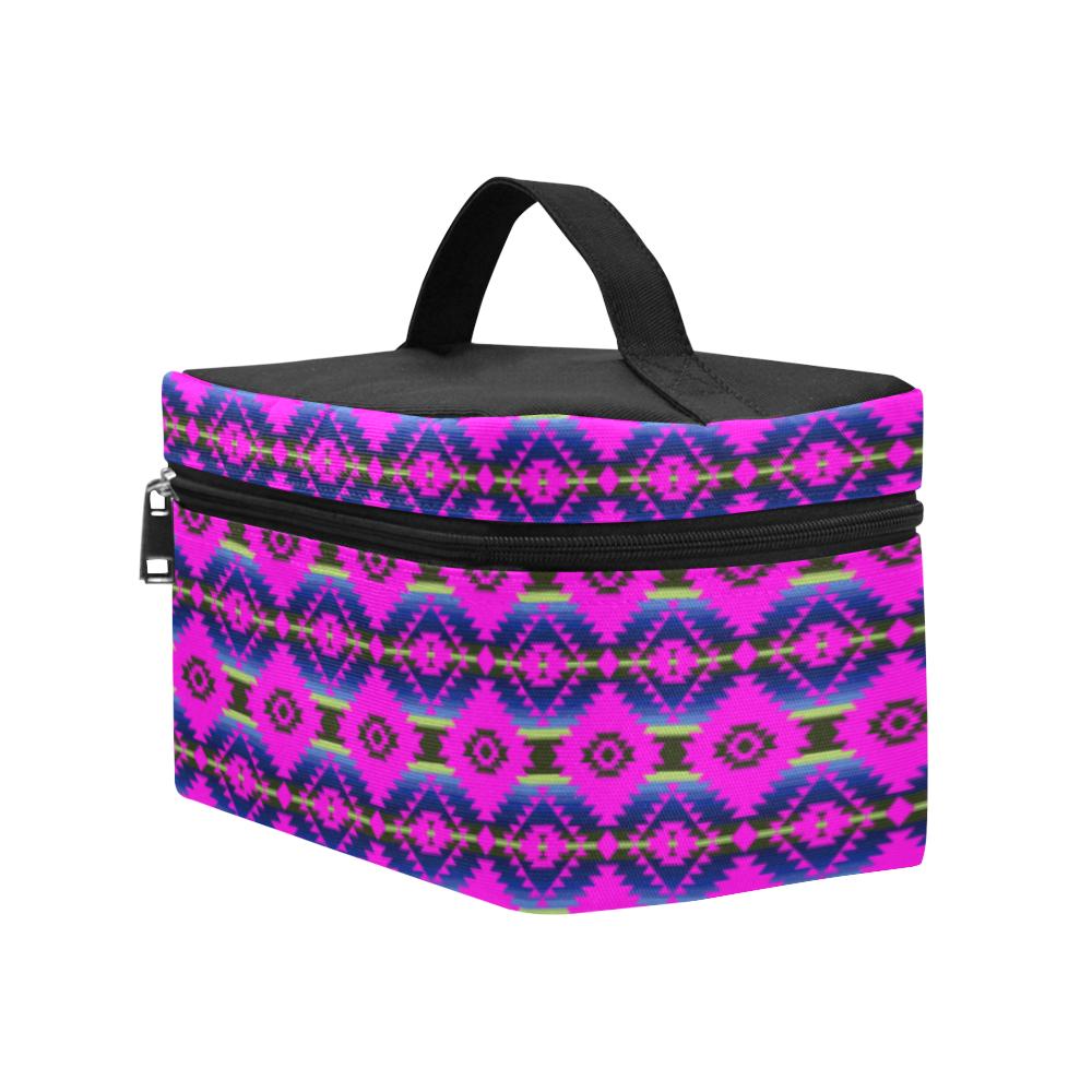 Cree Confederacy Ribbon Dress Cosmetic Bag/Large (Model 1658) Cosmetic Bag e-joyer