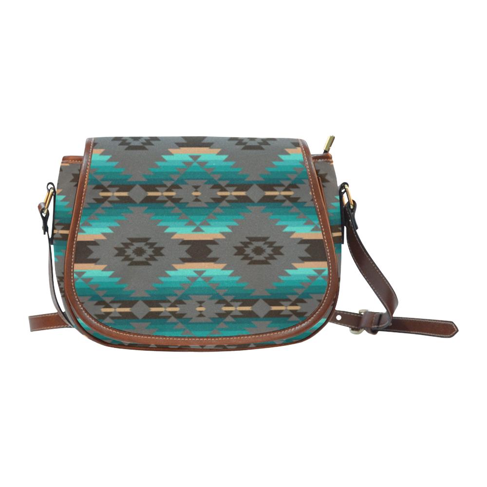 Cree Confederacy Saddle Bag/Small (Model 1649) Full Customization Saddle Bag/Small (Full Customization) e-joyer