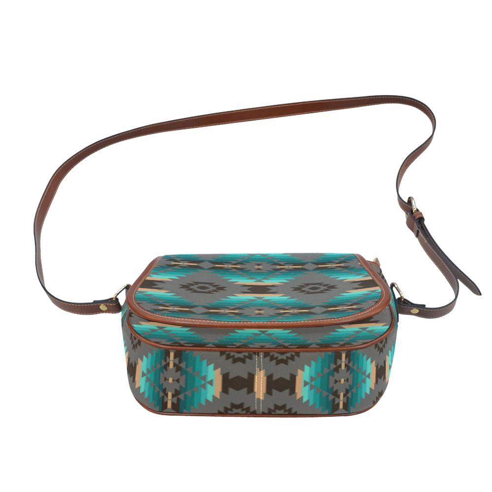 Cree Confederacy Saddle Bag/Small (Model 1649) Full Customization Saddle Bag/Small (Full Customization) e-joyer