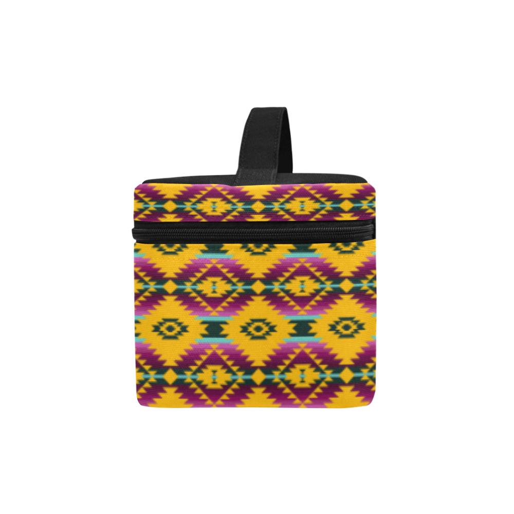 Cree Confederacy Summer Cosmetic Bag/Large (Model 1658) Cosmetic Bag e-joyer