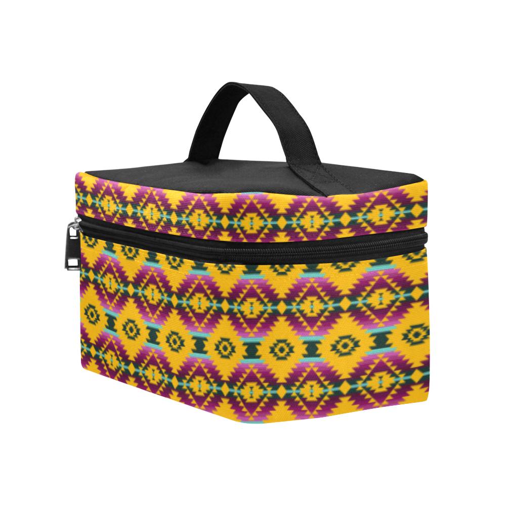 Cree Confederacy Summer Cosmetic Bag/Large (Model 1658) Cosmetic Bag e-joyer