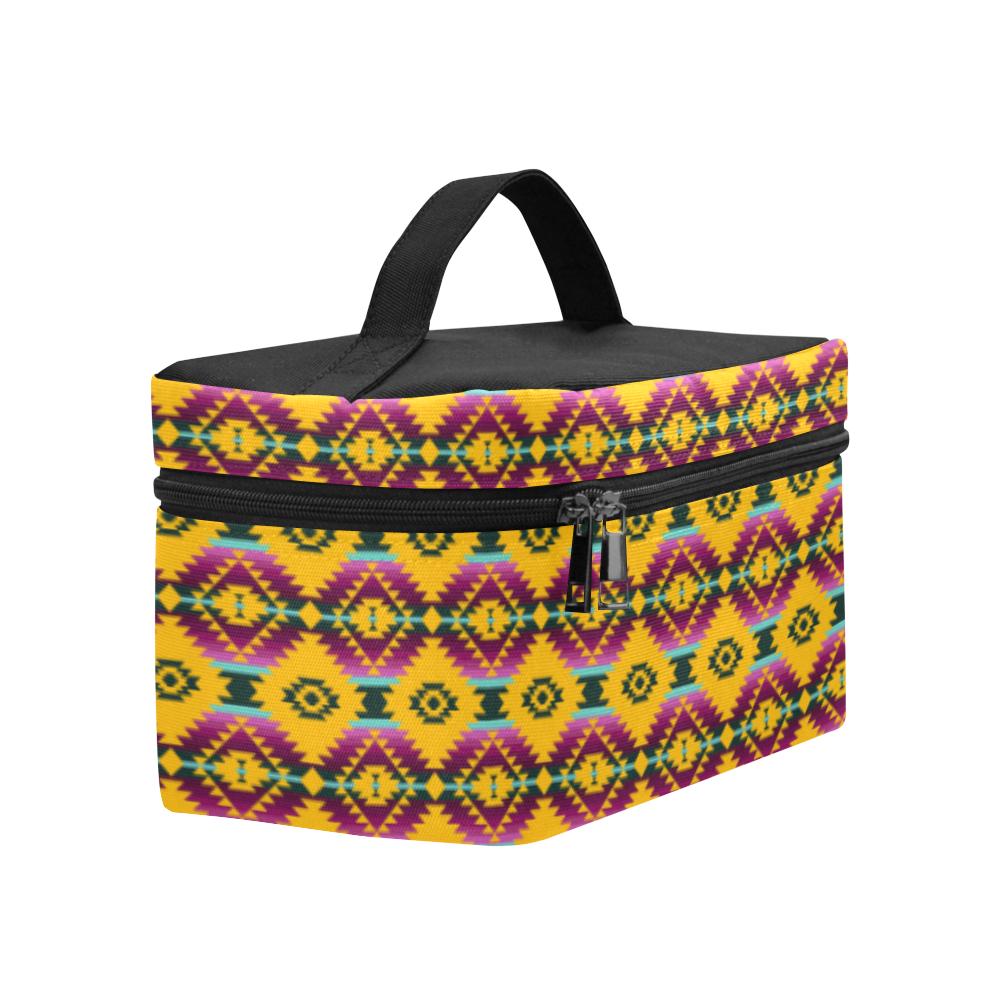Cree Confederacy Summer Cosmetic Bag/Large (Model 1658) Cosmetic Bag e-joyer