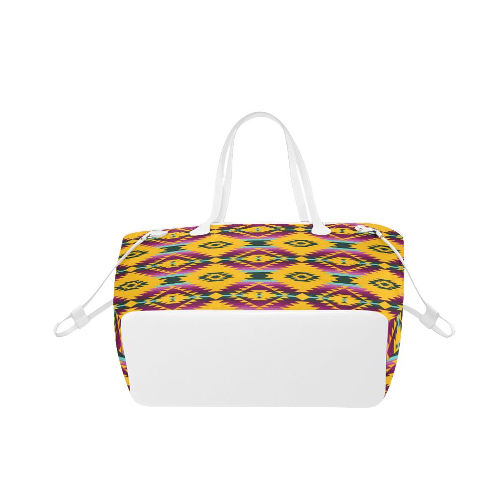 Cree Confederacy Summer Gathering Clover Canvas Tote Bag (Model 1661) Clover Canvas Tote Bag (1661) e-joyer