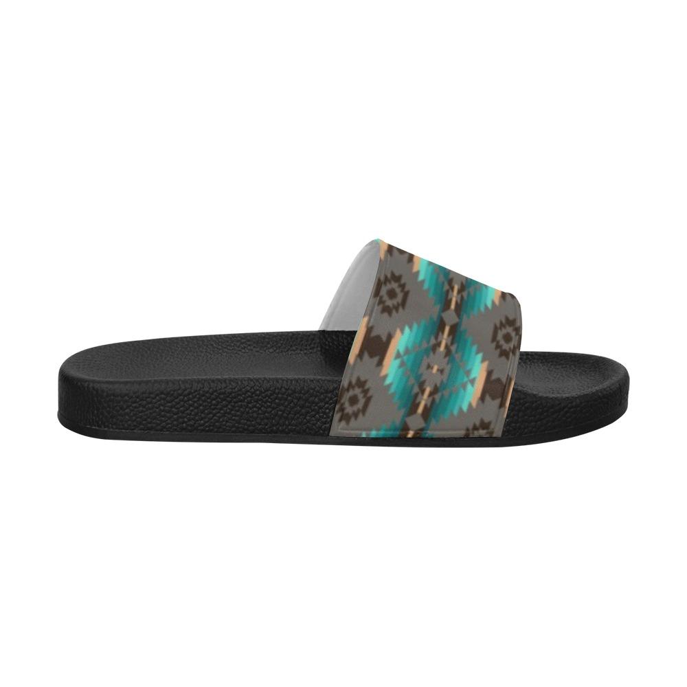 Cree Confederacy Women's Slide Sandals (Model 057) Women's Slide Sandals (057) e-joyer