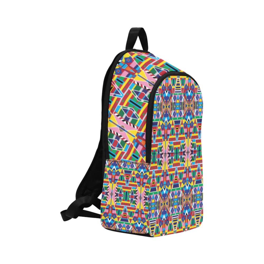 Crow Captive Fabric Backpack for Adult (Model 1659) Casual Backpack for Adult (1659) e-joyer
