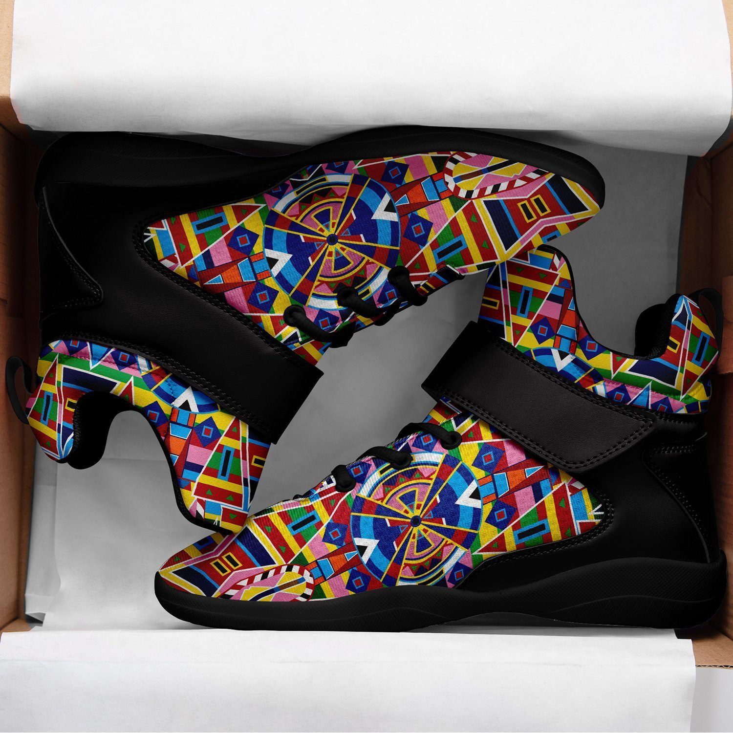 Crow Captive Ipottaa Basketball / Sport High Top Shoes - Black Sole 49 Dzine