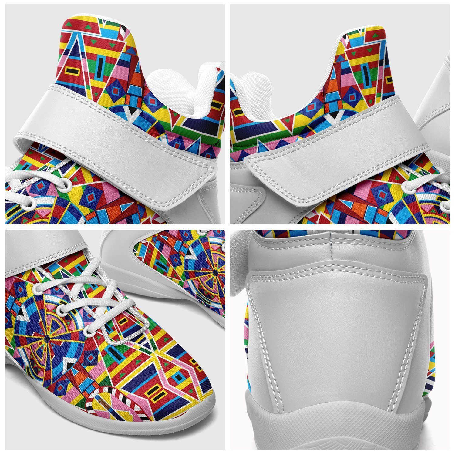 Crow Captive Ipottaa Basketball / Sport High Top Shoes - White Sole 49 Dzine