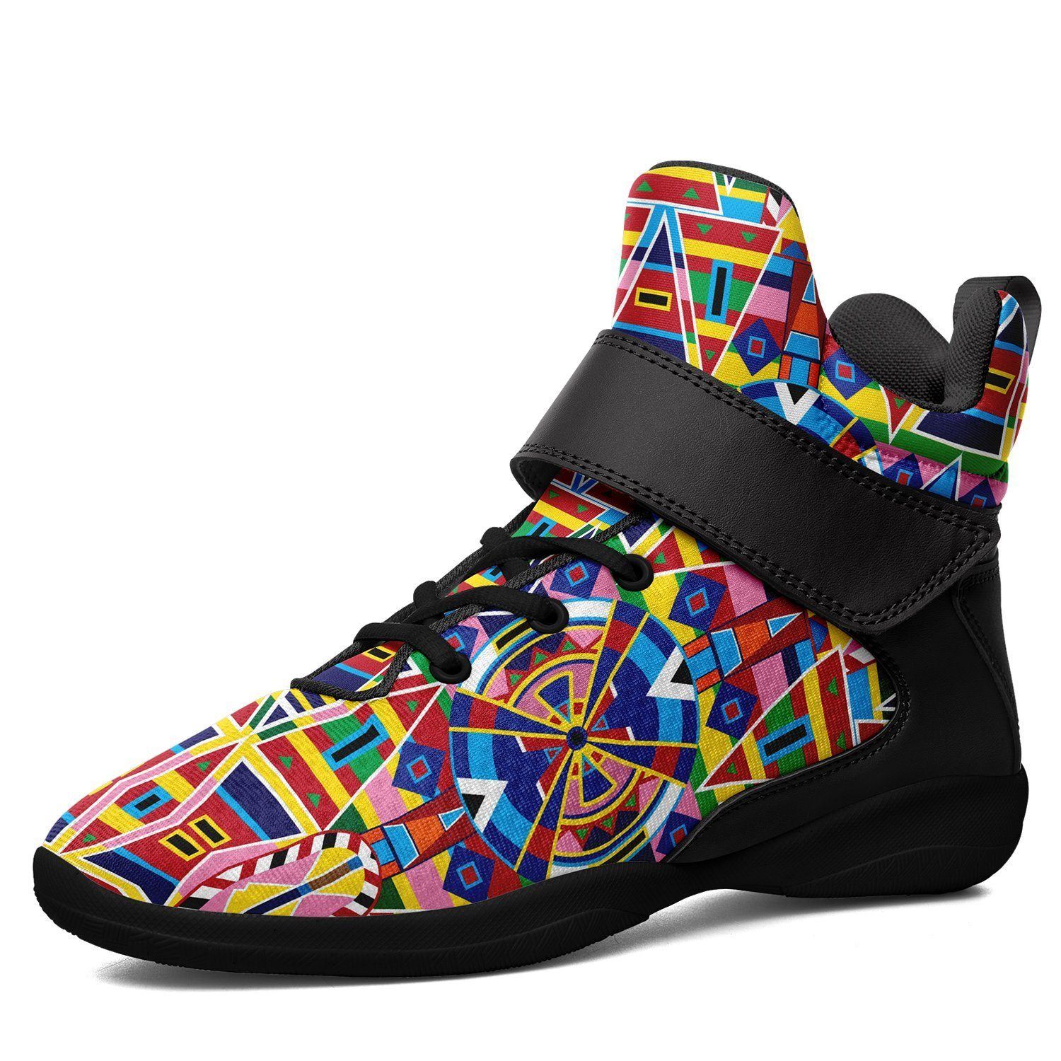 Crow Captive Kid's Ipottaa Basketball / Sport High Top Shoes 49 Dzine US Child 12.5 / EUR 30 Black Sole with Black Strap