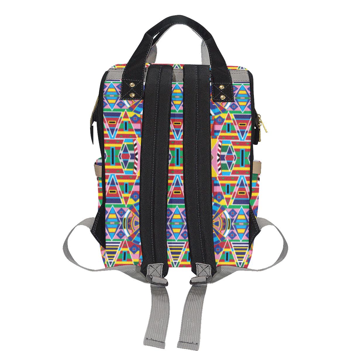 Crow Captive Multi-Function Diaper Backpack (Model 1688) Diaper Backpack (1688) e-joyer