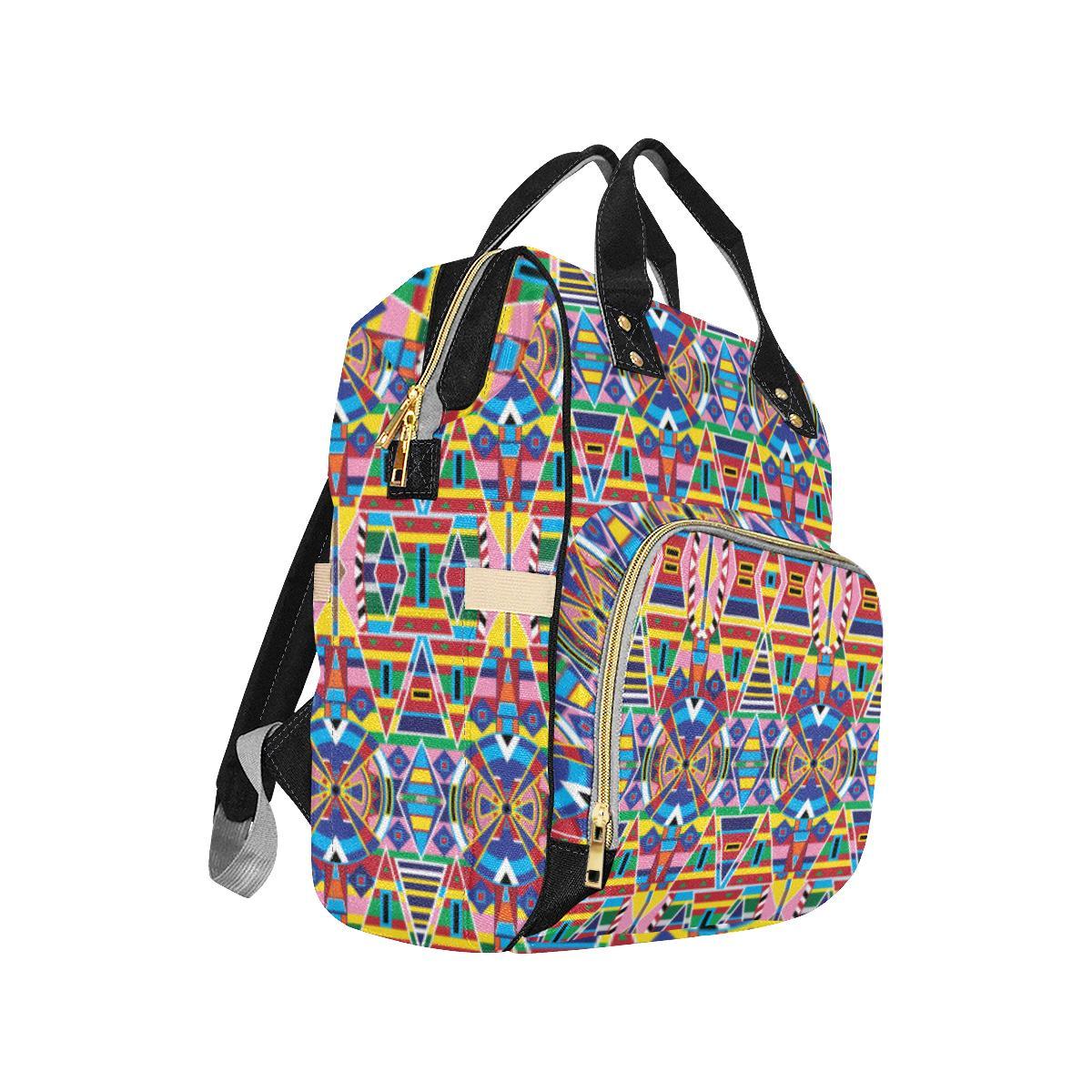 Crow Captive Multi-Function Diaper Backpack (Model 1688) Diaper Backpack (1688) e-joyer