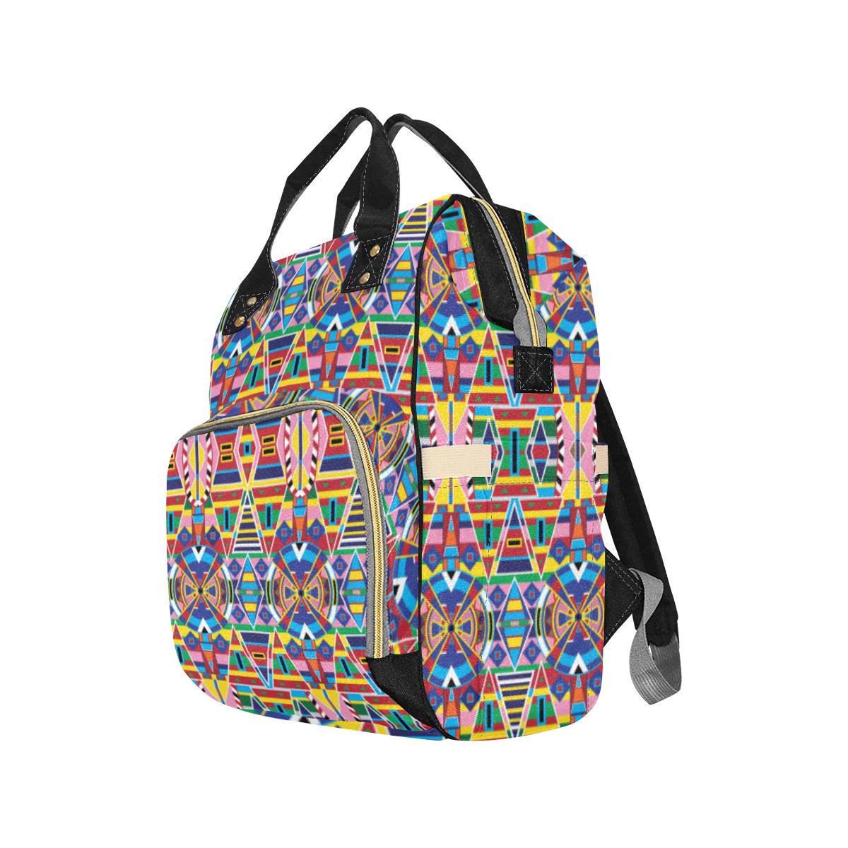 Crow Captive Multi-Function Diaper Backpack (Model 1688) Diaper Backpack (1688) e-joyer