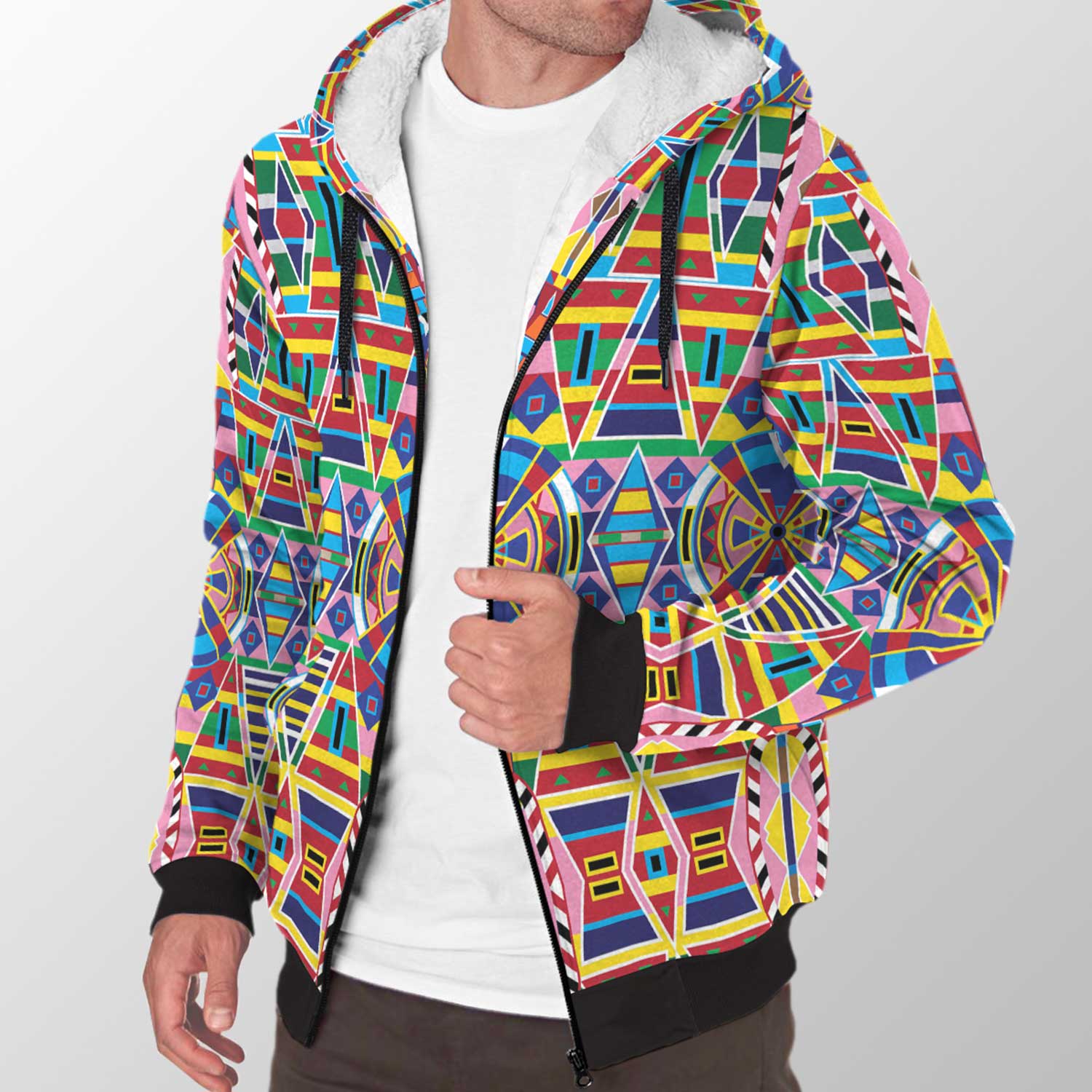 Crow Captive Sherpa Hoodie 49 Dzine