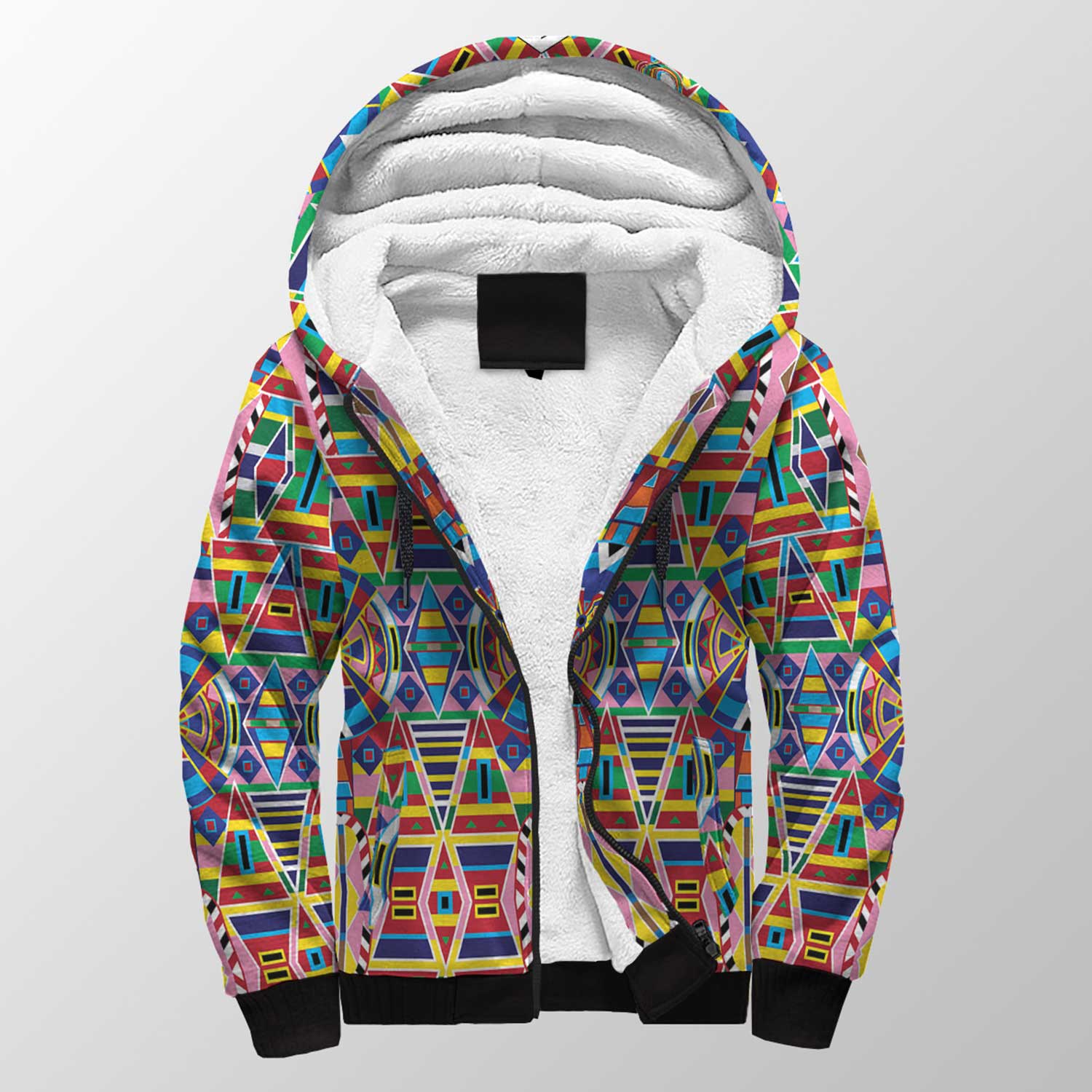 Crow Captive Sherpa Hoodie 49 Dzine