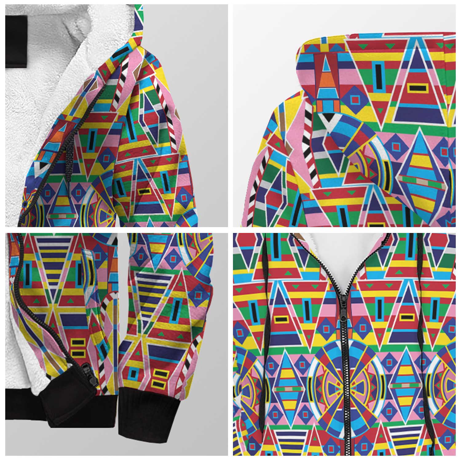 Crow Captive Sherpa Hoodie 49 Dzine