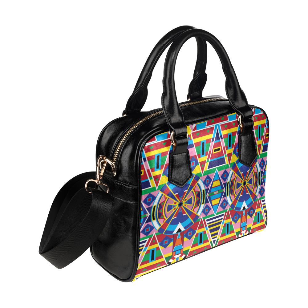 Crow Captive Shoulder Handbag (Model 1634) Shoulder Handbags (1634) e-joyer