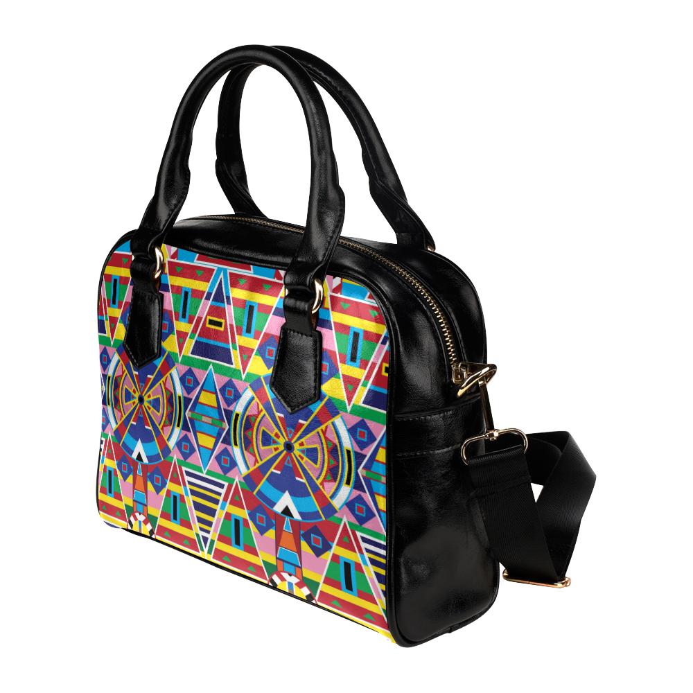Crow Captive Shoulder Handbag (Model 1634) Shoulder Handbags (1634) e-joyer