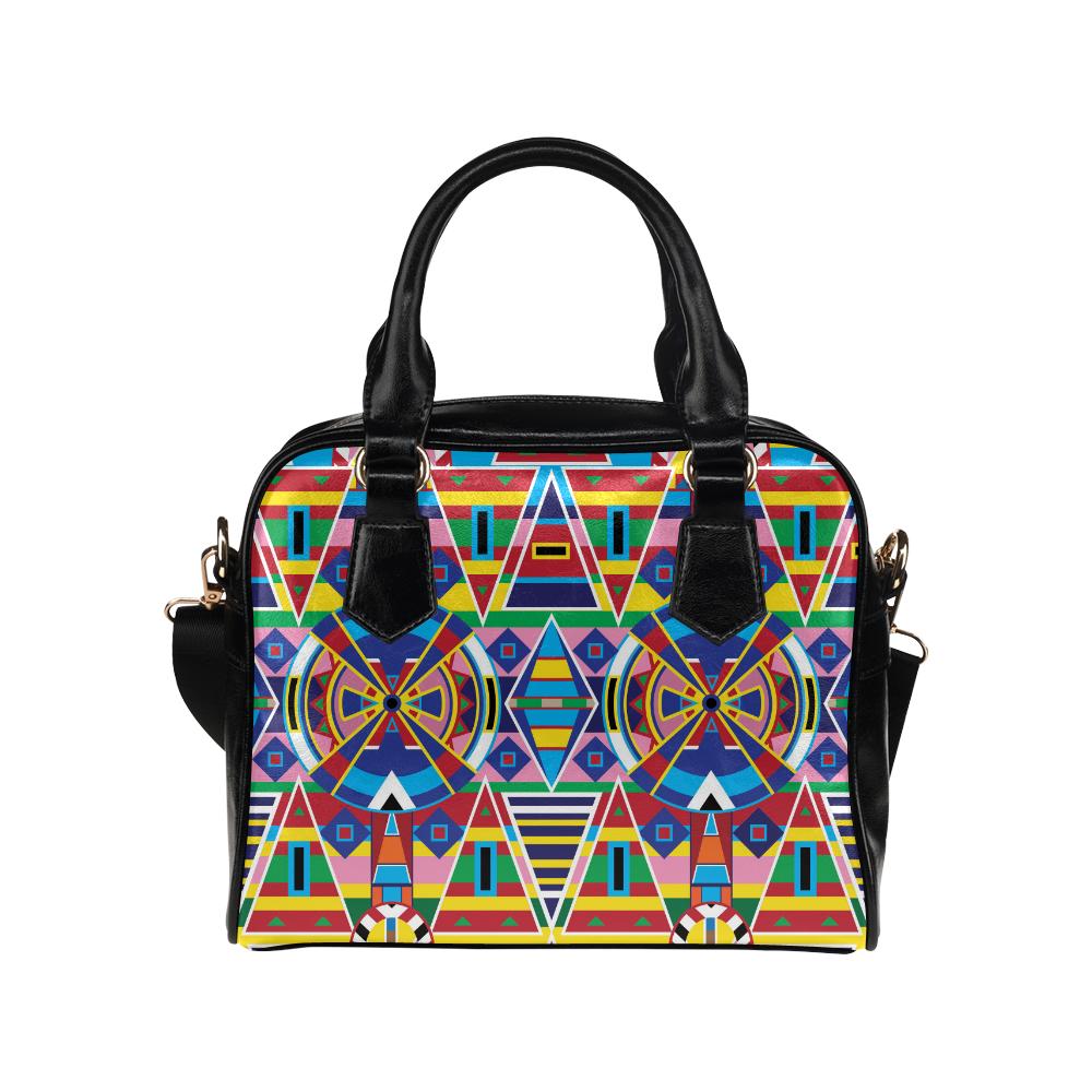 Crow Captive Shoulder Handbag (Model 1634) Shoulder Handbags (1634) e-joyer