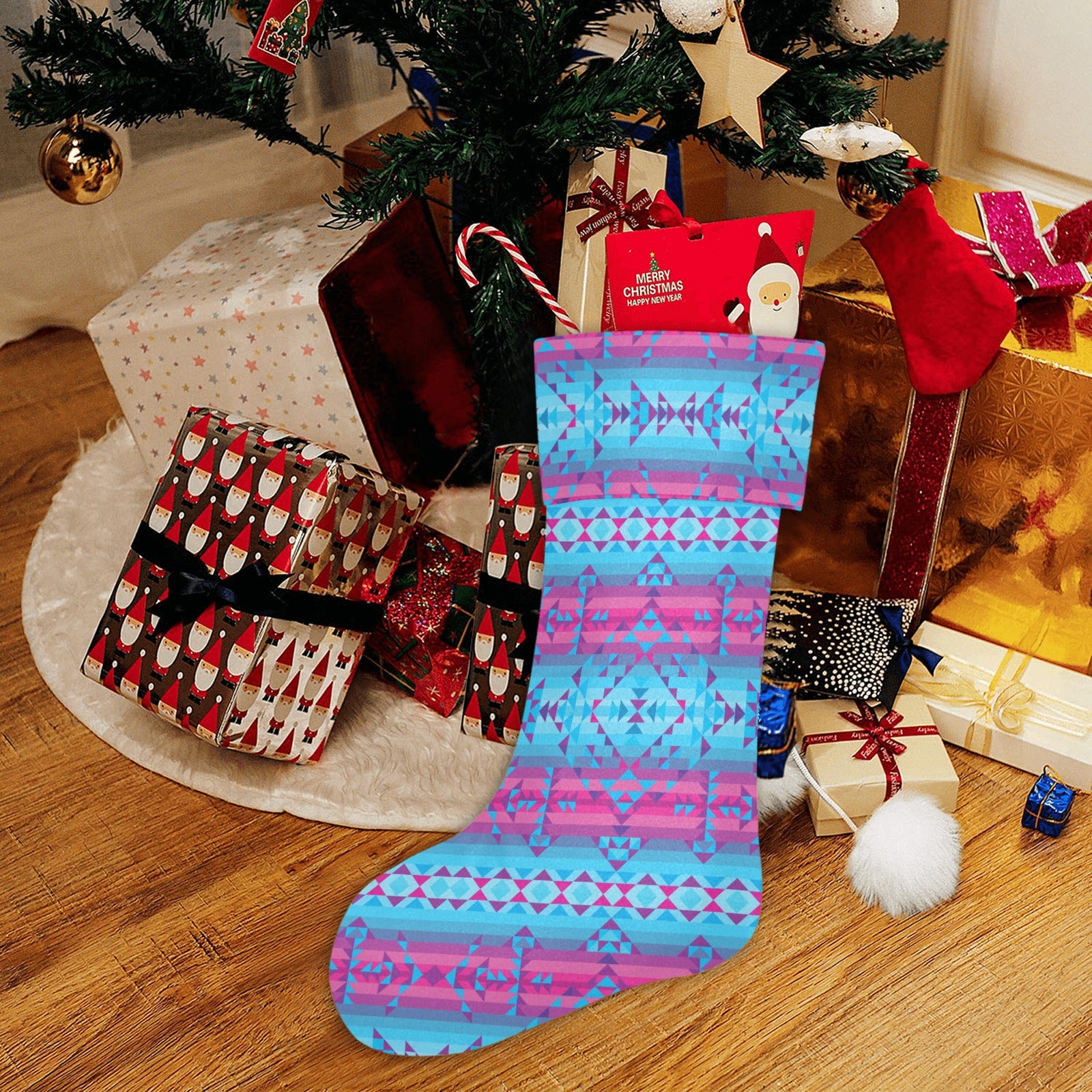 Cool Frost Christmas Stocking