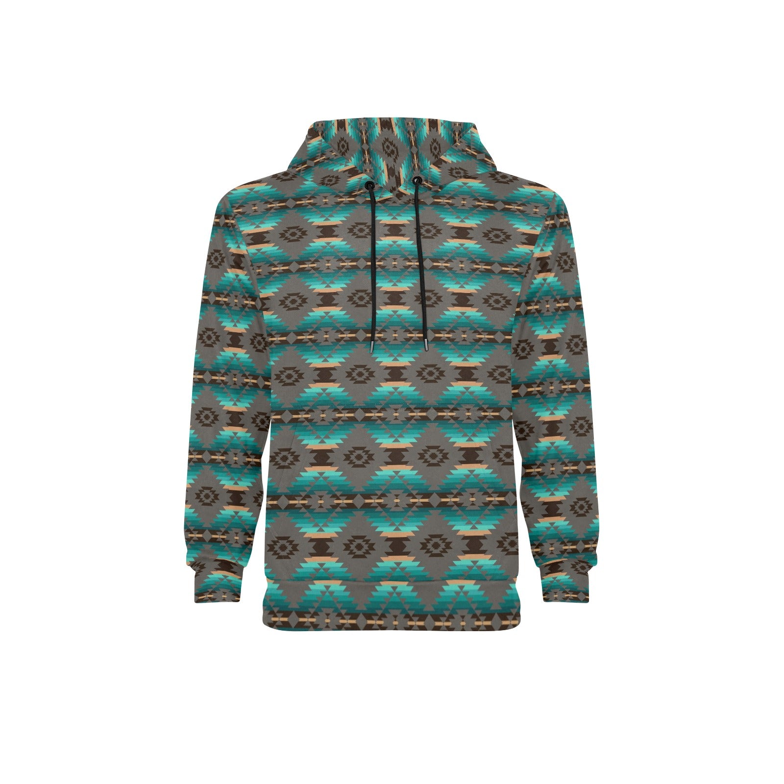 Cree Confederacy Men's Long Sleeve Fleece Hoodie