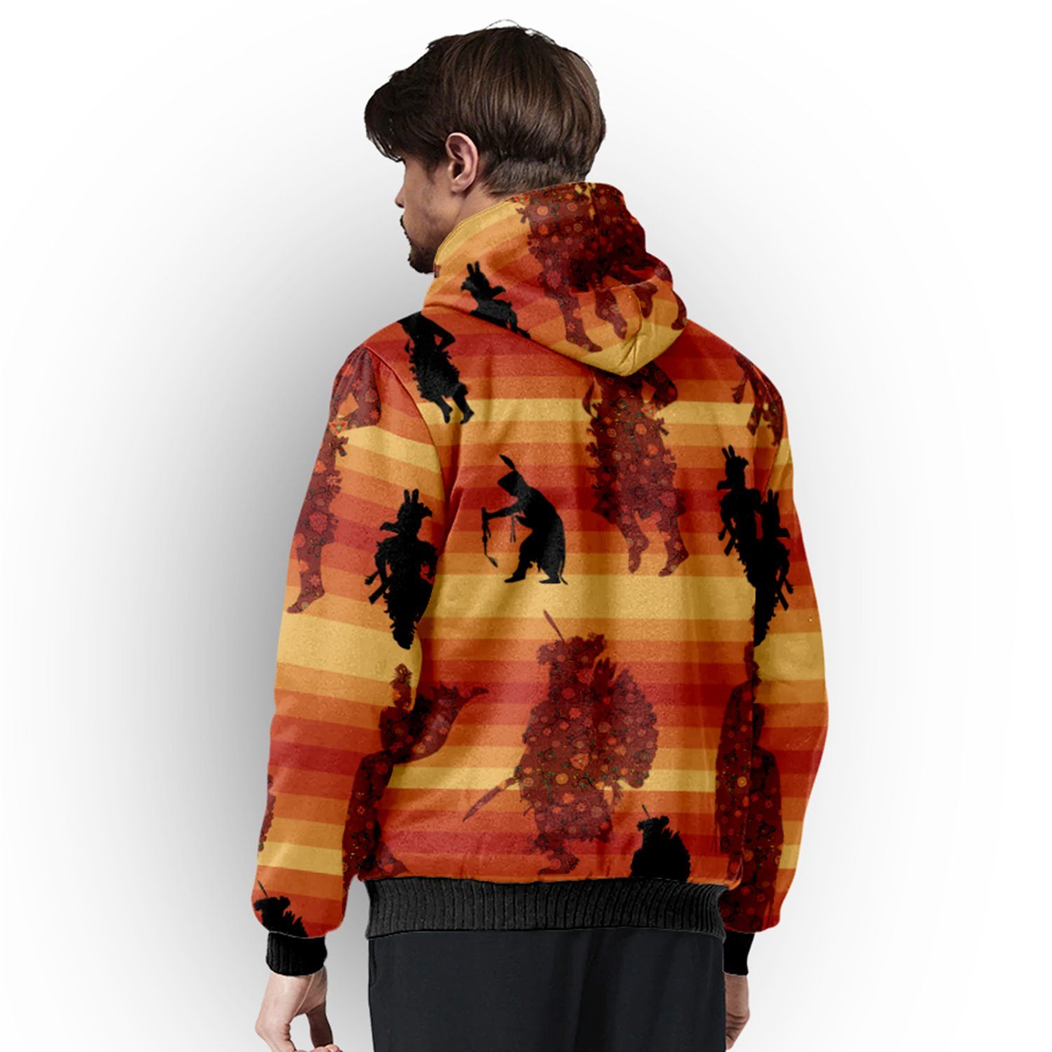 Dancers Brown Sherpa Hoodie hoodie Herman