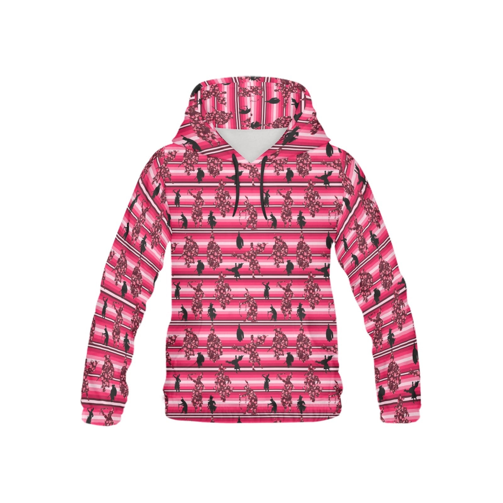 Dancers Floral Amour All Over Print Hoodie for Kid (USA Size) (Model H13) All Over Print Hoodie for Kid (H13) e-joyer
