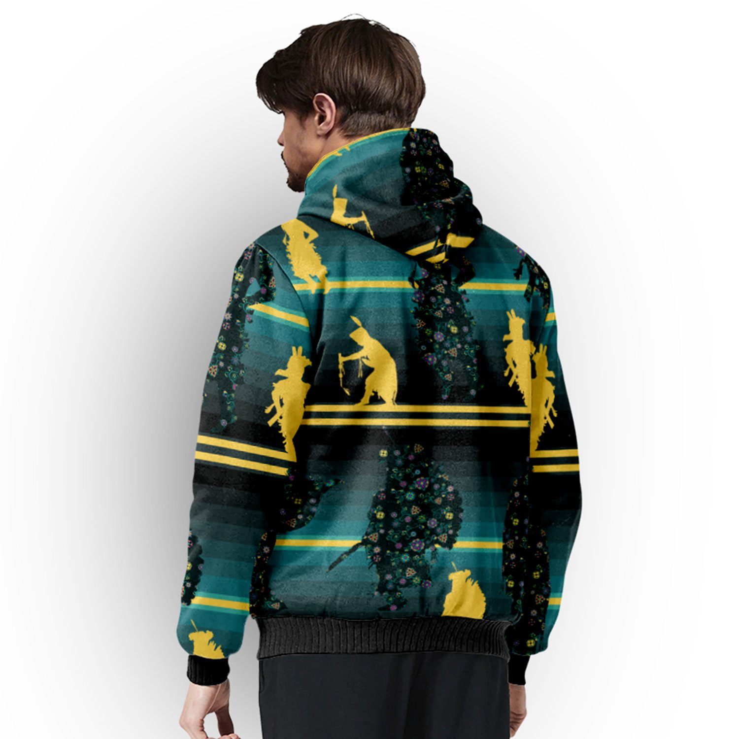 Dancers Inspire Green Sherpa Hoodie hoodie Herman
