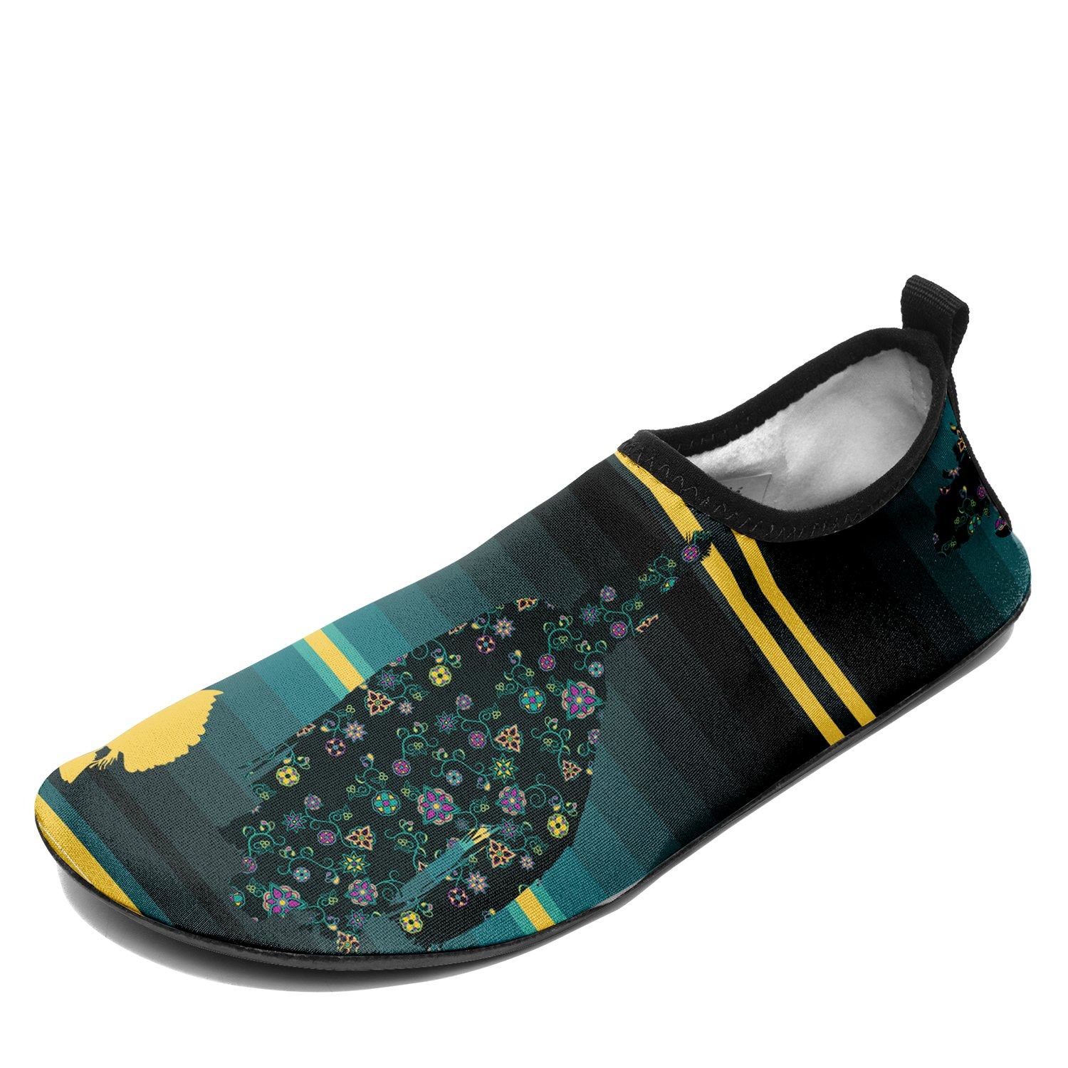 Dancers Inspire Green Sockamoccs Slip On Shoes Herman