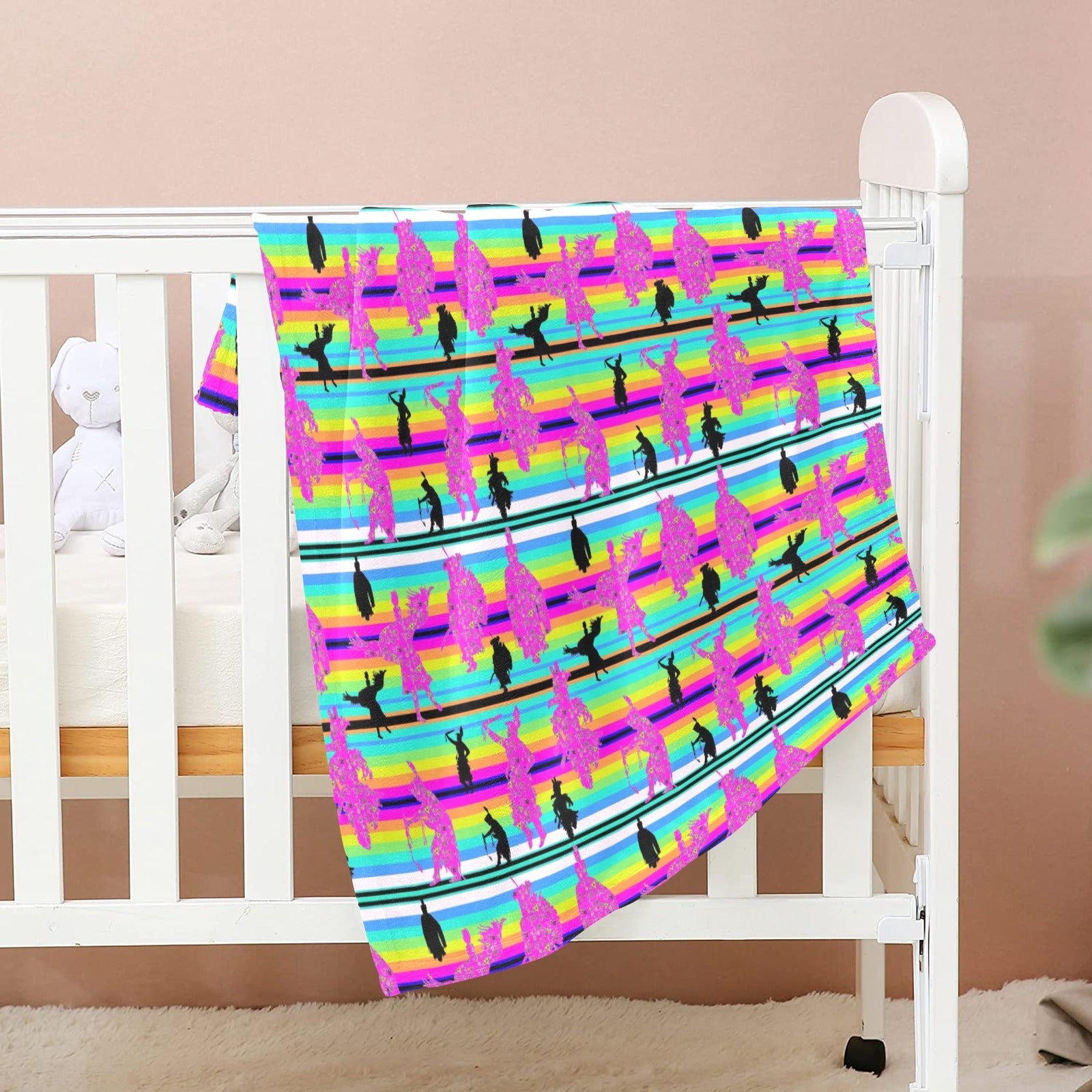 Dancers Sunset Contest Baby Blanket 30"x40" Baby Blanket 30"x40" e-joyer