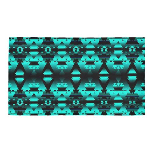 Dark-Deep Lake-Winter-Camp Bath Rug 16''x 28'' Bath Rug 16''x 28'' e-joyer