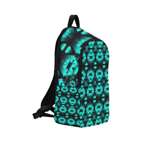 Dark-Deep Lake-Winter-Camp Fabric Backpack for Adult (Model 1659) Casual Backpack for Adult (1659) e-joyer