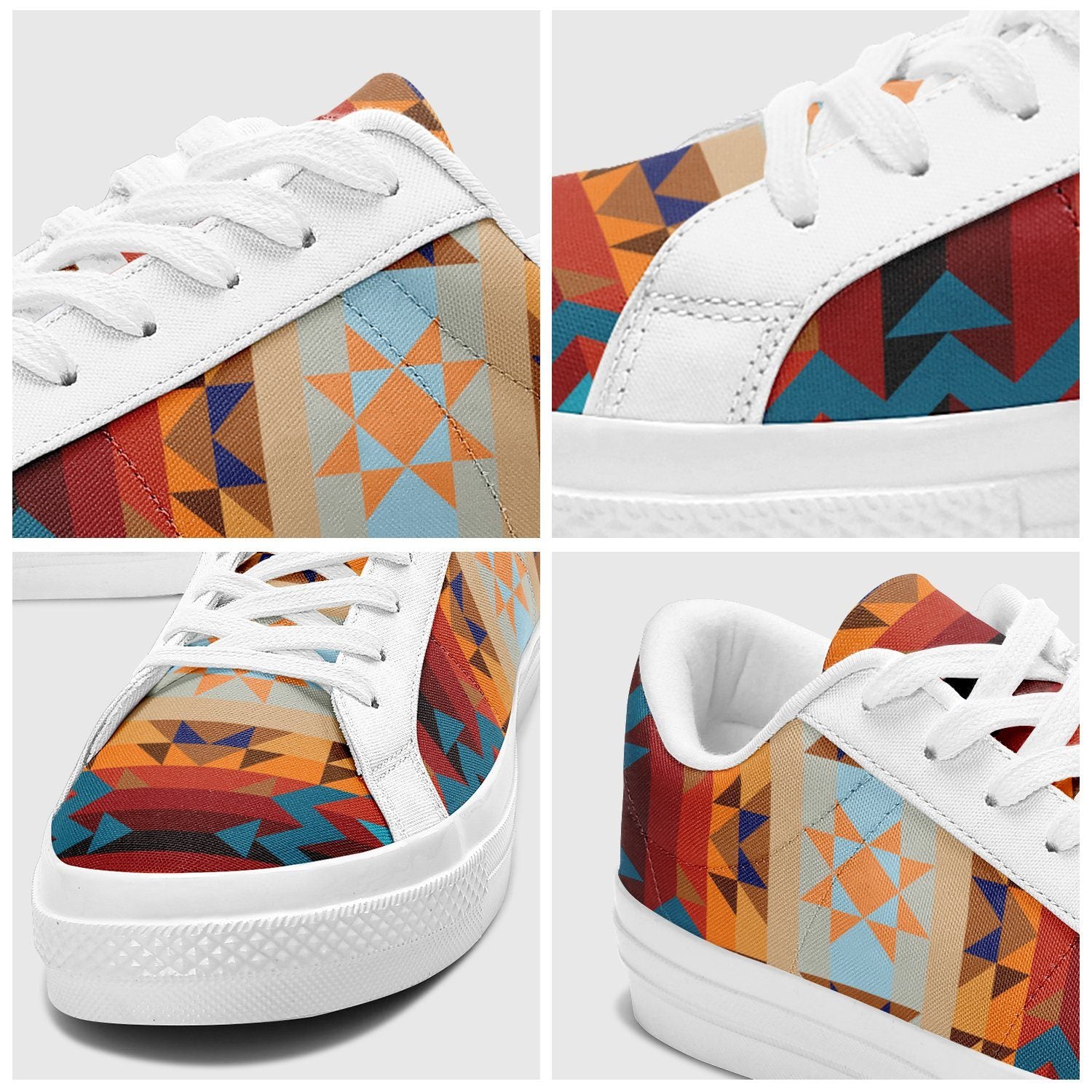 Dark Sandway Aapisi Low Top Canvas Shoes White Sole aapisi Herman
