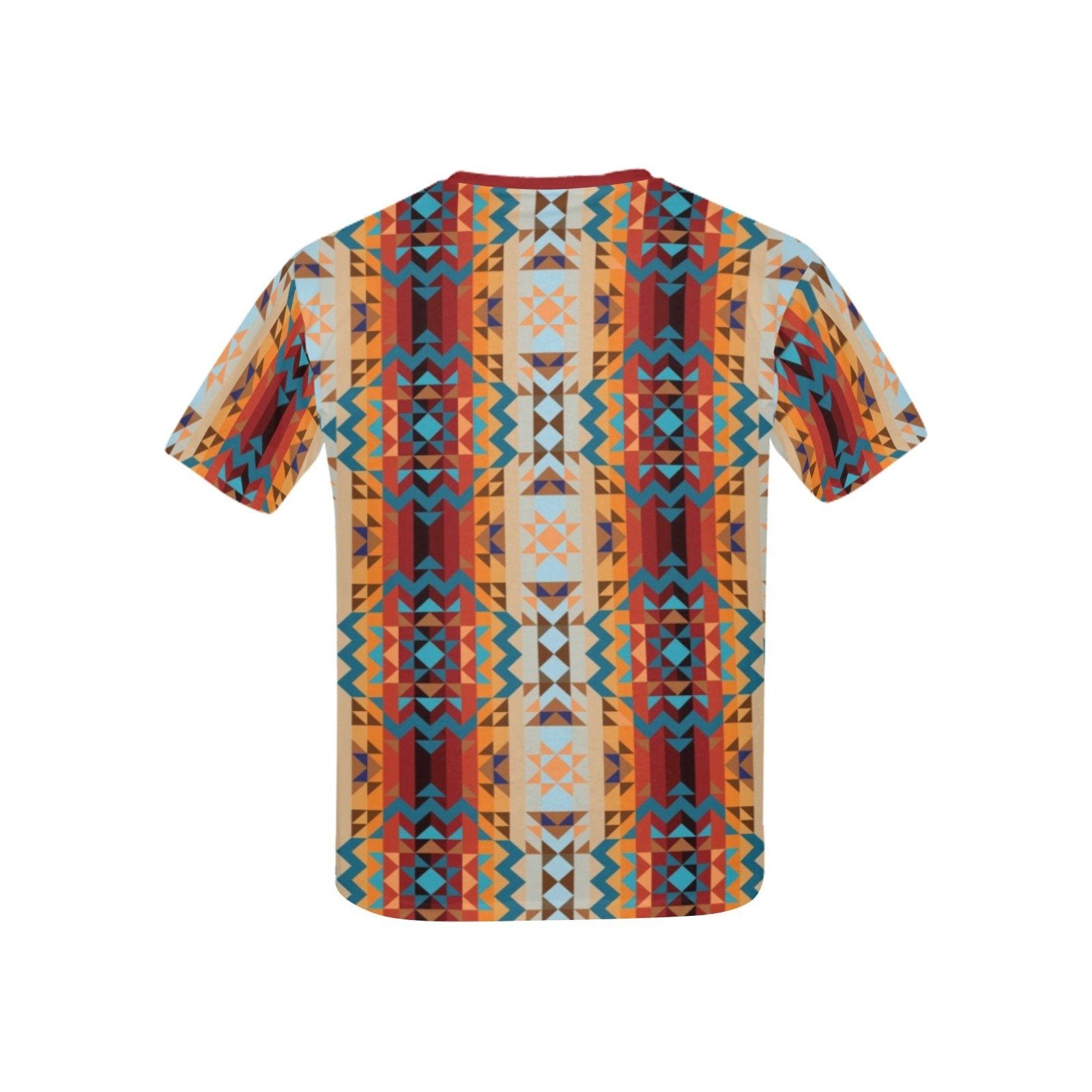 Dark Sandway Kids' All Over Print T-shirt (USA Size) (Model T40) All Over Print T-shirt for Kid (T40) e-joyer
