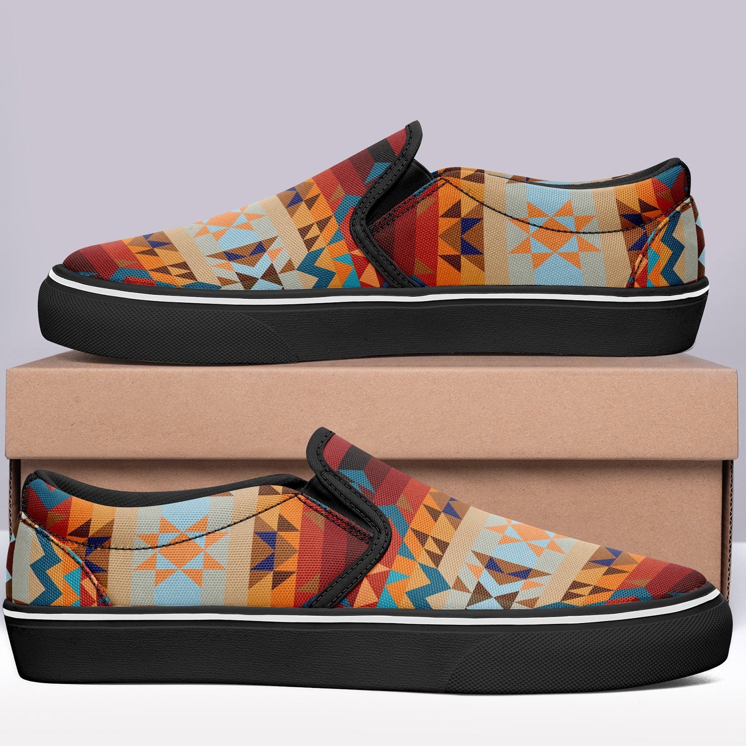 Dark Sandway Otoyimm Canvas Slip On Shoes otoyimm Herman