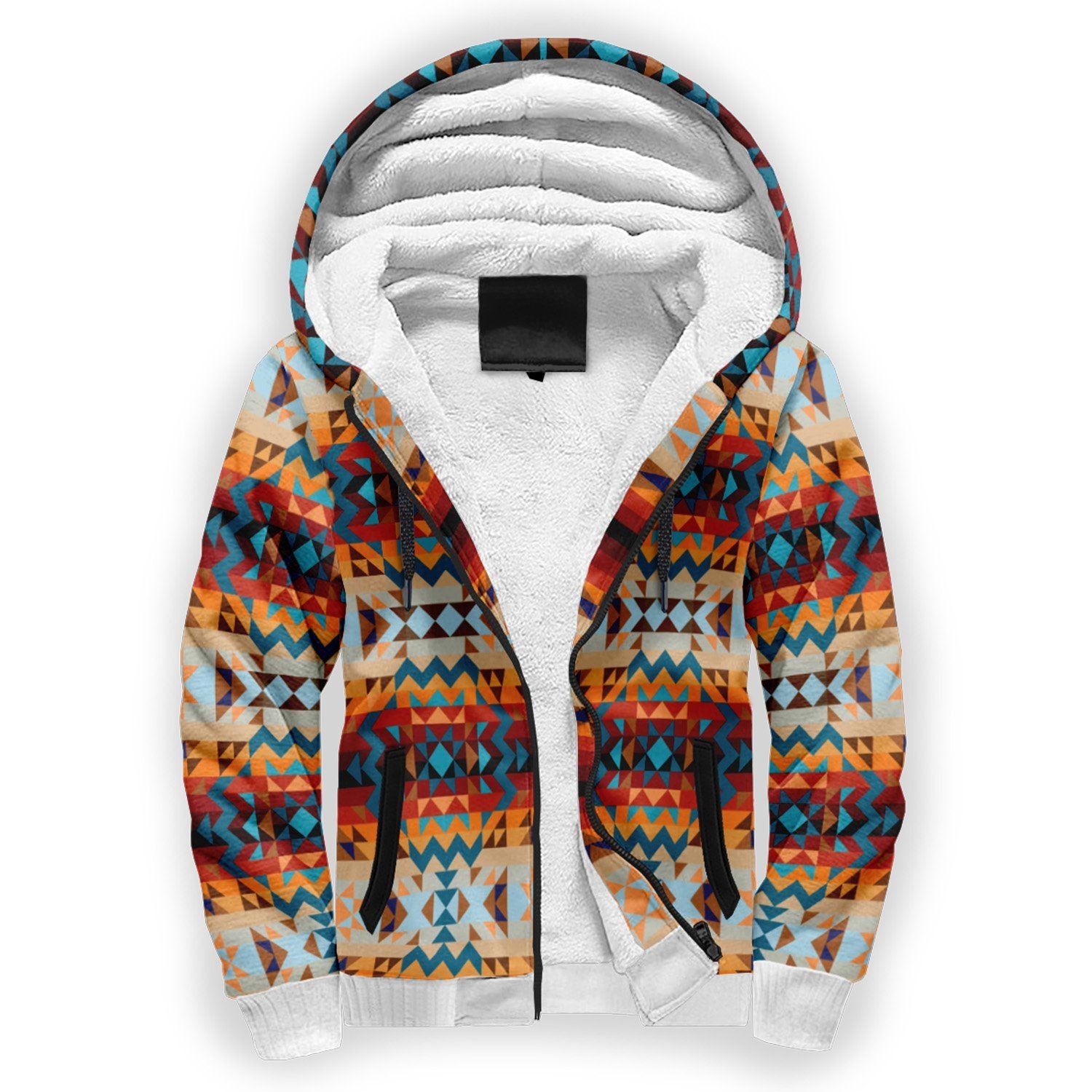 Dark Sandway Sherpa Hoodie hoodie Herman