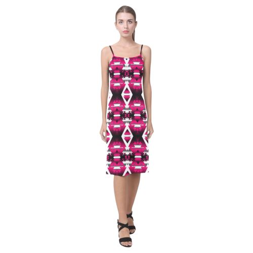 Dark Sunset Winter Camp Alcestis Slip Dress (Model D05) Alcestis Slip Dress (D05) e-joyer