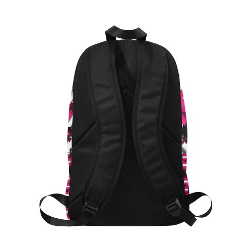 Dark Sunset Winter Camp Fabric Backpack for Adult (Model 1659) Casual Backpack for Adult (1659) e-joyer