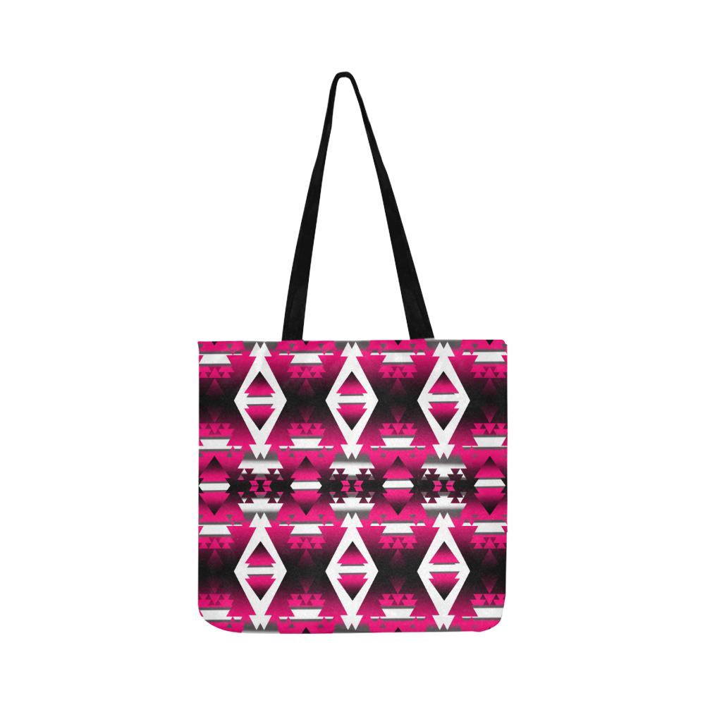 Dark Sunset Winter Camp Reusable Shopping Bag Model 1660 (Two sides) Shopping Tote Bag (1660) e-joyer