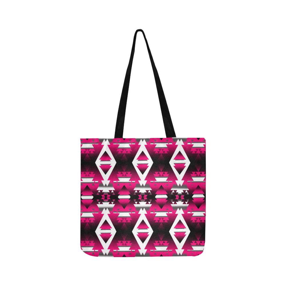 Dark Sunset Winter Camp Reusable Shopping Bag Model 1660 (Two sides) Shopping Tote Bag (1660) e-joyer
