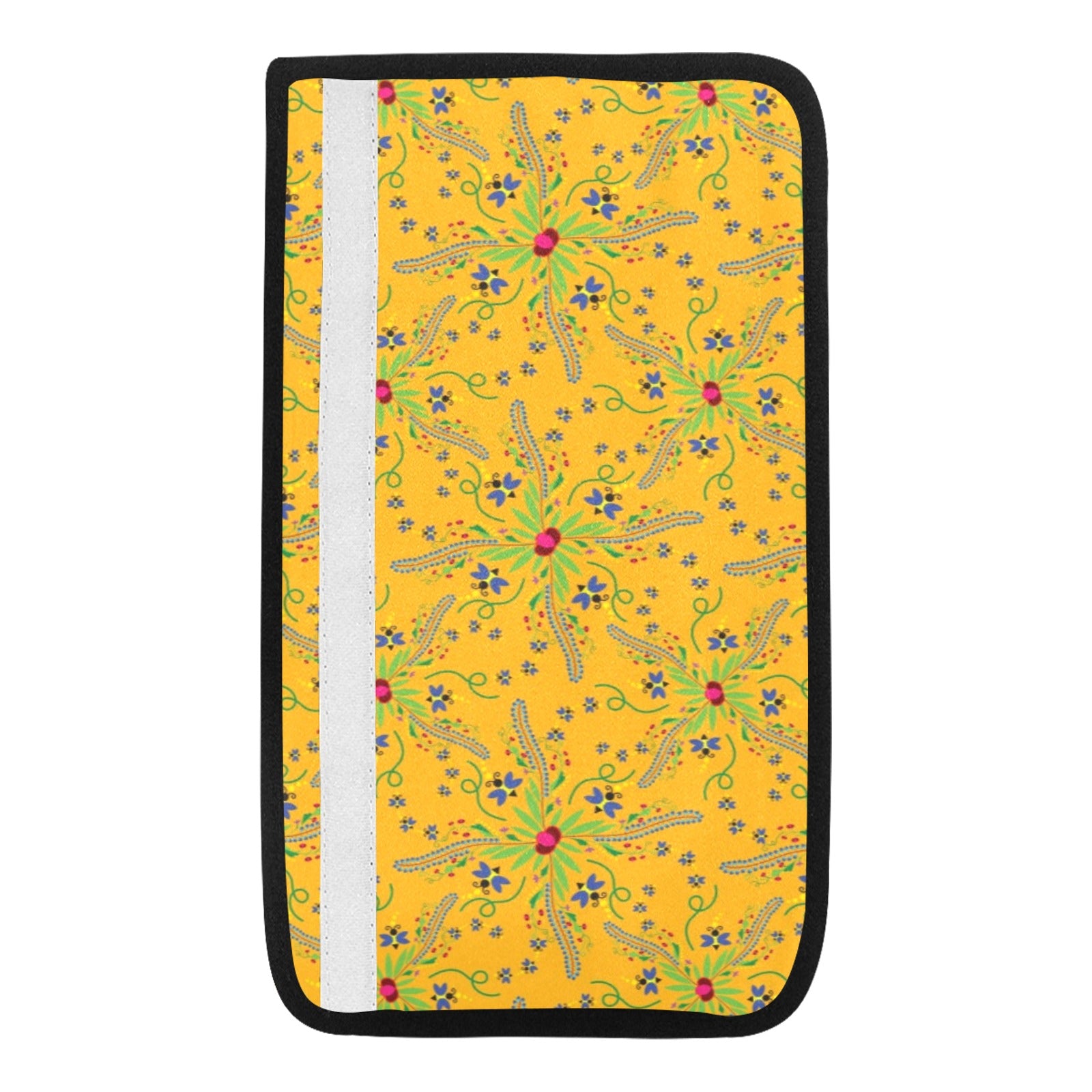 Willow Bee Sunshine Car Seat Belt Cover 7''x12.6'' (Pack of 2)