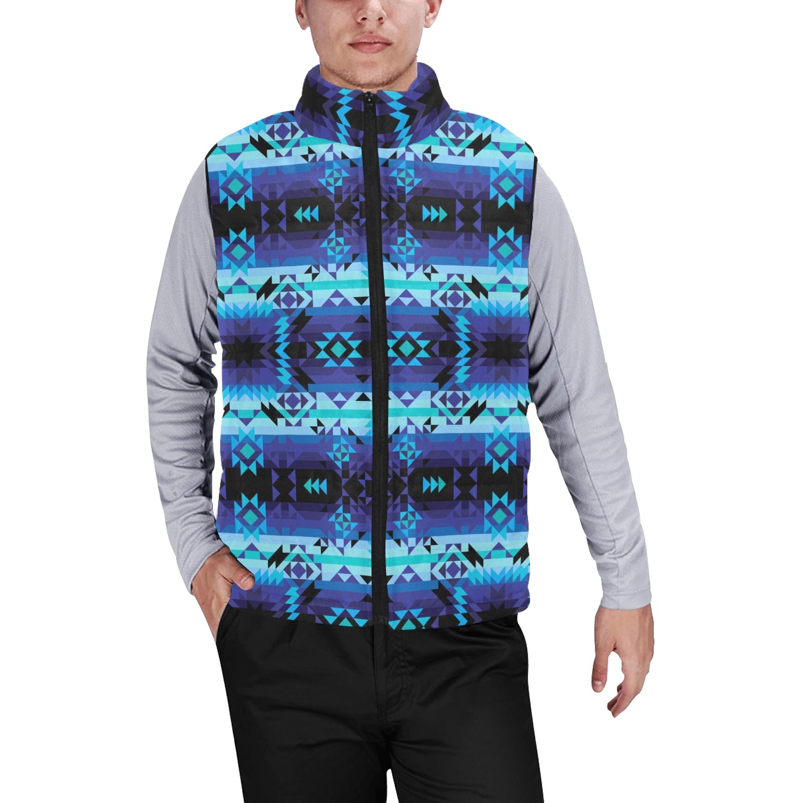 Blue Star Men s Padded Vest Jacket