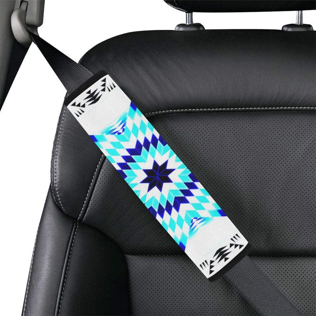 Deep Lake Whit Star Car Seat Belt Cover 7''x12.6'' Car Seat Belt Cover 7''x12.6'' e-joyer