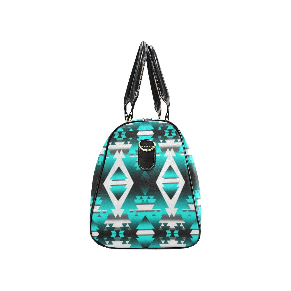 Deep Lake Winter Camp New Waterproof Travel Bag/Small (Model 1639) Waterproof Travel Bags (1639) e-joyer