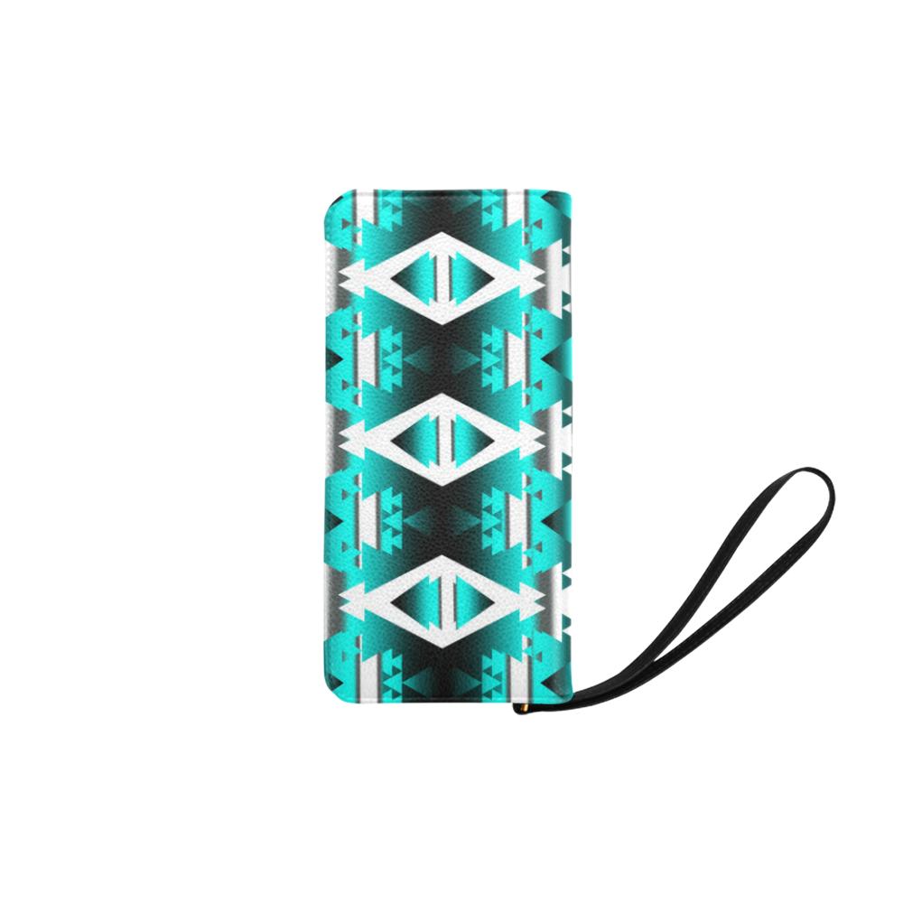 Deep Lake Winter Camp Women's Clutch Purse (Model 1637) Women's Clutch Purse (1637) e-joyer